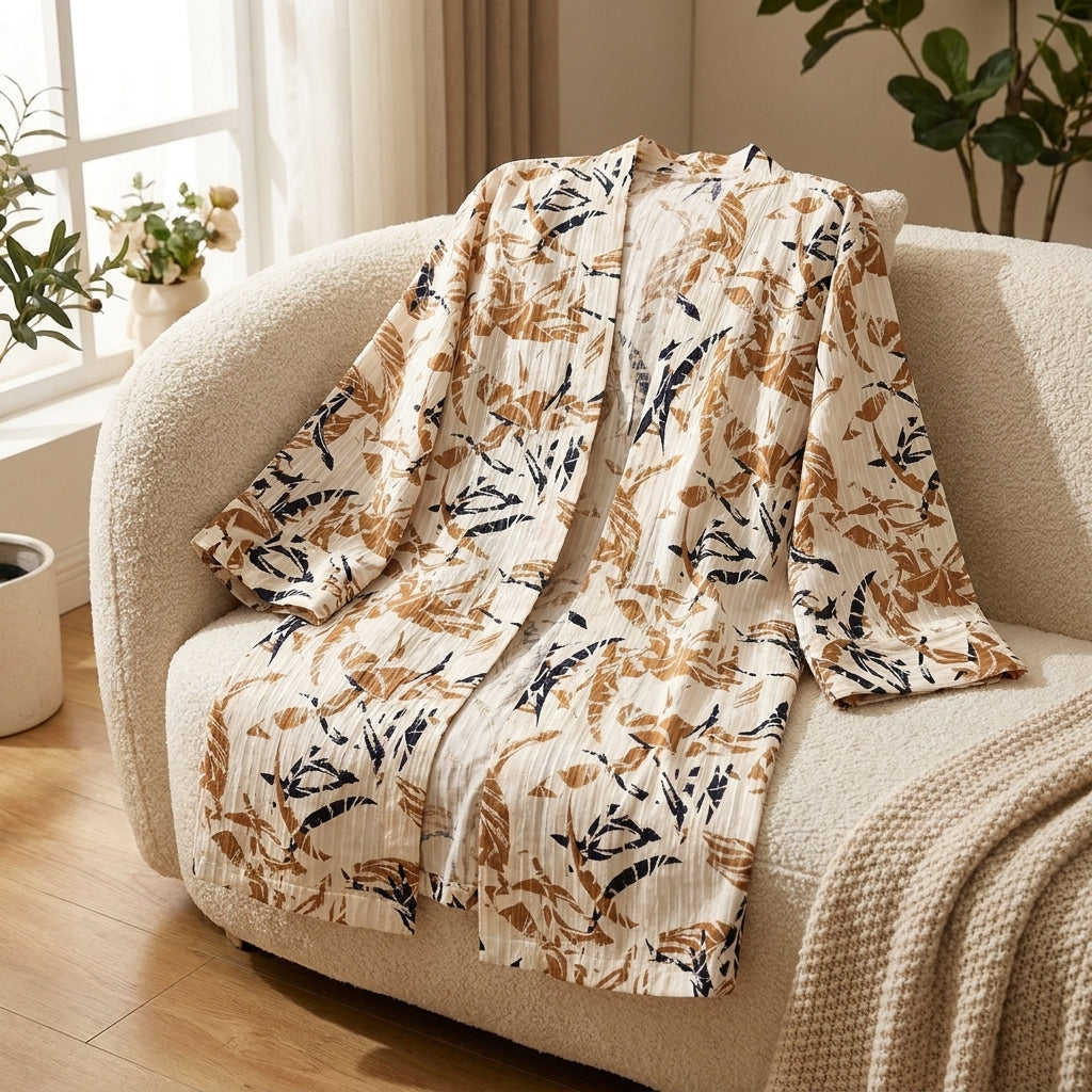 cream-leaf-kimono — sofa
