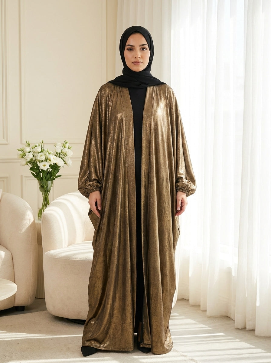 gold-shimmer-abaya — lifestyle