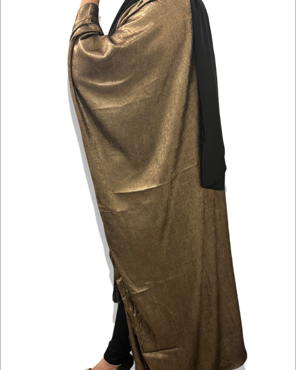Gold Shimmer Abaya